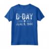D-Day Shirt - Maglietta commemorativa della Seconda Guerra Mondiale - Ideale come regalo per appassionati di storia e veterani