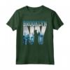 Cool Brooklyn Graphic Tshirt - New York City Skyline Maglietta - Stylish Brooklyn Tee for Fashion Enthusiasts