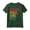 Legend Since June 1983 - 38th Birthday Vintage T-Shirt Classic Maglietta - Unique June Birthday Outfit Apparel