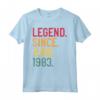 Legend Since June 1983 - 38th Birthday Vintage T-Shirt Classic Maglietta - Unique June Birthday Outfit Apparel