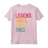 Legend Since June 1983 - 38th Birthday Vintage T-Shirt Classic Maglietta - Unique June Birthday Outfit Apparel