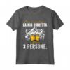 Amo la Montagna la Mia Birretta e Forse 3 Persone - Maglietta per Compleanni e Festività - Idea Regalo per Feste Speciali