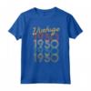 Vintage 1950 Retro Pop - Maglietta Compleanno 73 anni - Design Grafico Nato nel 1950