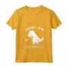 Donna Ora sono inarrestabile - Divertente dinosauro T-Rex Maglietta con Collo a V - Ideale per Bambini e Adulti - Acquista Online Vestito Dinosauro