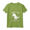 Donna Ora sono inarrestabile - Divertente dinosauro T-Rex Maglietta con Collo a V - Ideale per Bambini e Adulti - Acquista Online Vestito Dinosauro