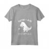 Donna Ora sono inarrestabile - Divertente dinosauro T-Rex Maglietta con Collo a V - Ideale per Bambini e Adulti - Acquista Online Vestito Dinosauro