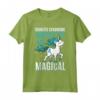 Tourette Syndrome Warriors Are Magical - Maglietta Sindrome di Tourette con Grafica Unicorno - Ideale per Supporto e Consapevolezza