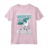 Tourette Syndrome Warriors Are Magical - Maglietta Sindrome di Tourette con Grafica Unicorno - Ideale per Supporto e Consapevolezza
