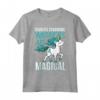 Tourette Syndrome Warriors Are Magical - Maglietta Sindrome di Tourette con Grafica Unicorno - Ideale per Supporto e Consapevolezza