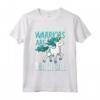 Tourette Syndrome Warriors Are Magical - Maglietta Sindrome di Tourette con Grafica Unicorno - Ideale per Supporto e Consapevolezza