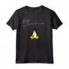 Eat Pizza Tux Loop Linux Geek Nerd Penguin T-Shirt Maglietta - Ideale per gli Appassionati di Informatica e Pizza