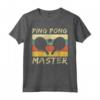 Ping Pong Master - Fantastico Maglietta per Giocatori di Tennis da Tavolo - Ideale per Regalo di Natale o Compleanno