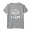 Sono l'Orgoglioso Papa di una Figlia Fantastica - Maglietta per Padri di Figlie - Ideale per Compleanni e Festa del Papà