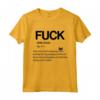 Cazzo Definizione Tee - Fuck You T-shirt Uomo Cazzo Camicia Maglietta - Ideale per Regali Divertenti per Adulti