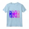 Love Rhythmic Gymnast Rosa Viola Blu - Maglietta per Ginnastica Ritmica - Ideale per Compleanni e Natale