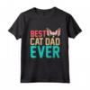 Miglior Papà Gatto Mai T-shirt Funny Sphynx Cat Love-r - Regalo Perfetto per Compleanno o Natale