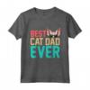 Miglior Papà Gatto Mai T-shirt Funny Sphynx Cat Love-r - Regalo Perfetto per Compleanno o Natale