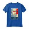 Elisabetta Sua Altezza Reale Regina d'Inghilterra - Maglietta Pop Art Yas Queen HRH - British Royalty Merchandise
