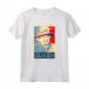 Elisabetta Sua Altezza Reale Regina d'Inghilterra - Maglietta Pop Art Yas Queen HRH - British Royalty Merchandise