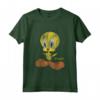 Looney Tunes Tweety Distressed Maglietta - Official Licensed Warner Bros Product - I tawt I taw a puddy tat!