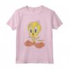 Looney Tunes Tweety Distressed Maglietta - Official Licensed Warner Bros Product - I tawt I taw a puddy tat!