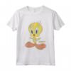 Looney Tunes Tweety Distressed Maglietta - Official Licensed Warner Bros Product - I tawt I taw a puddy tat!
