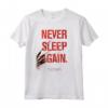 HapTiger Never Sleep Again Maglietta - Official Nightmare on Elm Street Warner Bros. Licensed Product
