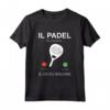 Regalo Divertente Uomo Donna - Il Padel Sta Chiamando e Devo Andare Maglietta - Ideale per Festa del Papà o Compleanno