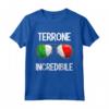 Italia Dialetto Italiano Terrone Incredibile Maglietta - Divertente Slang e Design per Uomini e Donne - Ideale per la Festa dell'Italia