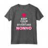 Keep Calm Sto per Diventare Nonno - Maglietta Annuncio Nonnità per Festa del Nonno - Idea Regalo Compleanno o Natale