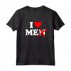 I love men me - I Heart Men Me Maglietta - Design Unico e Divertente per Donna