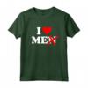 I love men me - I Heart Men Me Maglietta - Design Unico e Divertente per Donna
