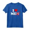 I love men me - I Heart Men Me Maglietta - Design Unico e Divertente per Donna
