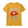 I Don't Need Therapy, I Need To Go To Switzerland - Bandiera della Svizzera Maglietta - Regalo Perfetto per Amanti della Svizzera - Ideale per Compleanni o Natale