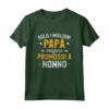 Solo i Migliori Papà Vengono Promossi a Nonno - Maglietta Divertente per Futuri Nonni - Regalo Annuncio Gravidanza
