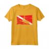 Scuba Diving Flag Vintage Divers Gift Maglietta - Explore, Dream, Discover - Perfect Dive Gift Idea