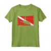 Scuba Diving Flag Vintage Divers Gift Maglietta - Explore, Dream, Discover - Perfect Dive Gift Idea