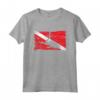 Scuba Diving Flag Vintage Divers Gift Maglietta - Explore, Dream, Discover - Perfect Dive Gift Idea