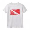 Scuba Diving Flag Vintage Divers Gift Maglietta - Explore, Dream, Discover - Perfect Dive Gift Idea