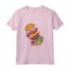 Hamburger Anatomy Divertente T-shirt - Ideale per Regalo Festa del Papà o Compleanno - Per Ingegneri IT e Amanti del Fast Food
