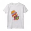 Hamburger Anatomy Divertente T-shirt - Ideale per Regalo Festa del Papà o Compleanno - Per Ingegneri IT e Amanti del Fast Food