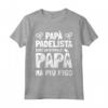 Papà Padelista Marito - Divertente Maglietta Padel Tennis Uomo - Ideale per Compleanno o Festa del Papà