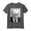 Foto Segnaletica di Trump - Maglietta con Foto Segnaletica di Donald Trump - Collezione HapTiger - Donna