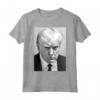 Foto Segnaletica di Trump - Maglietta con Foto Segnaletica di Donald Trump - Collezione HapTiger - Donna