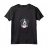 BERNESE MOUNTAIN MOM - Maglietta Bovaro del Bernese con Collo a V - Regalo divertente per amanti dei cani