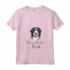 BERNESE MOUNTAIN MOM - Maglietta Bovaro del Bernese con Collo a V - Regalo divertente per amanti dei cani