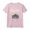 Divertente Idea Regalo Motociclistica Per Papà Motociclista - Maglietta Born to Ride - Regalo Originale per Papà Motociclista
