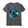 HapTiger Venom Deep Blue Circle Logo Maglietta - Officially Licensed Apparel for Fans - Exclusive Collectible Tee 18MARV00901A-001