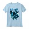 HapTiger Venom Deep Blue Circle Logo Maglietta - Officially Licensed Apparel for Fans - Exclusive Collectible Tee 18MARV00901A-001