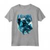HapTiger Venom Deep Blue Circle Logo Maglietta - Officially Licensed Apparel for Fans - Exclusive Collectible Tee 18MARV00901A-001
